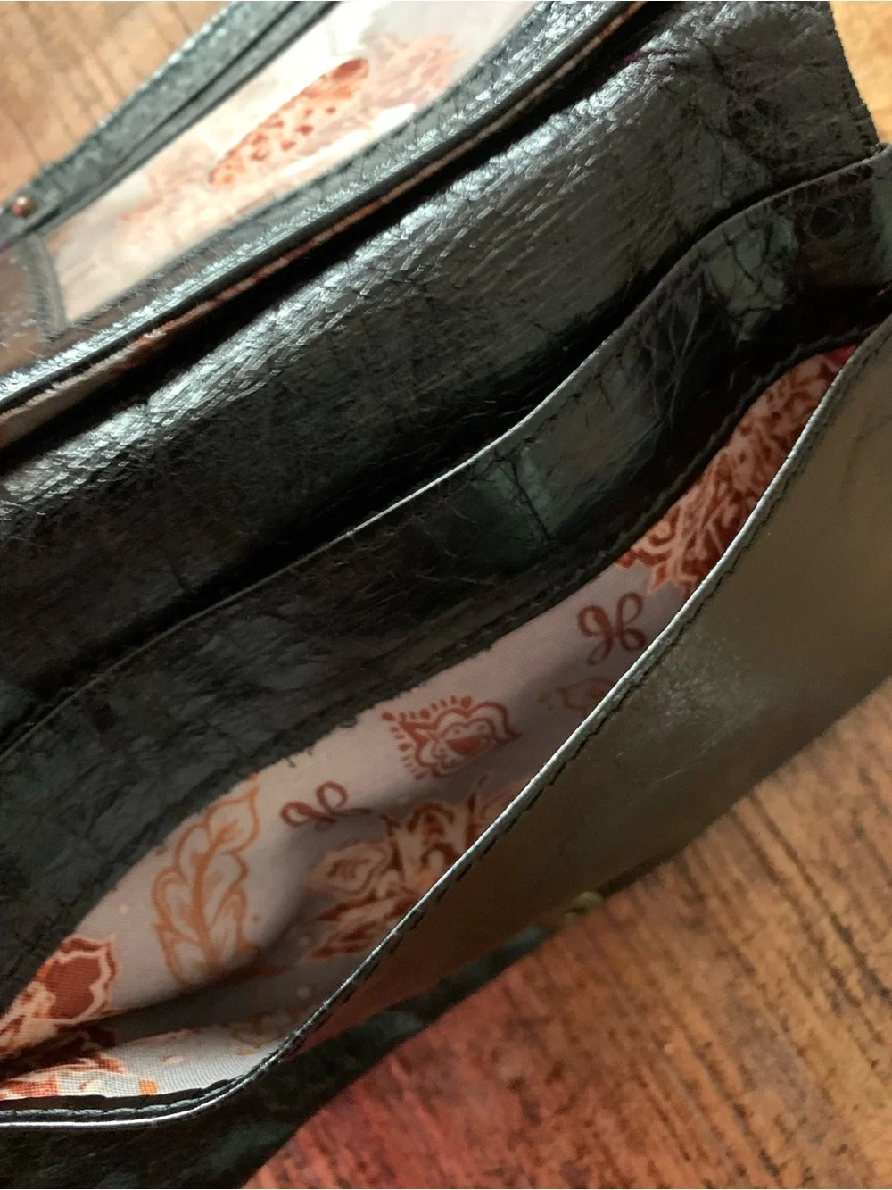 HOBO Haye Bifold Wallet in Black
